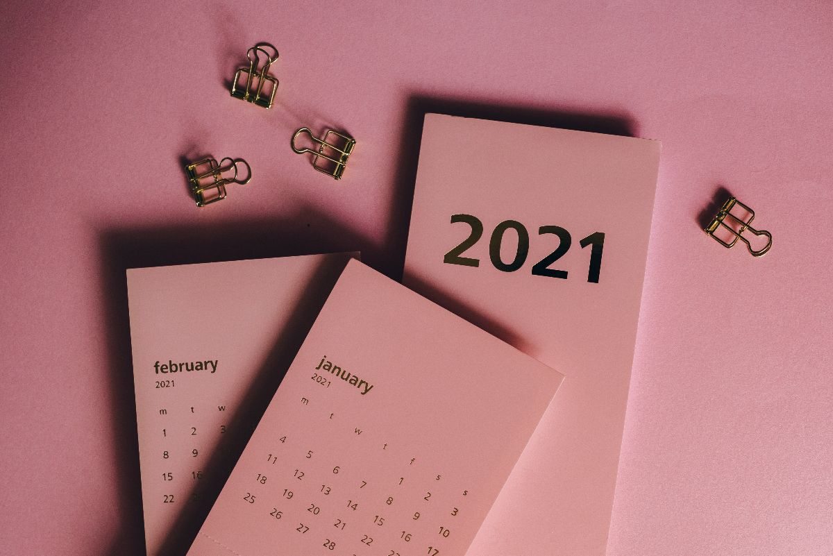 COVID Event Planning Calendar 2021