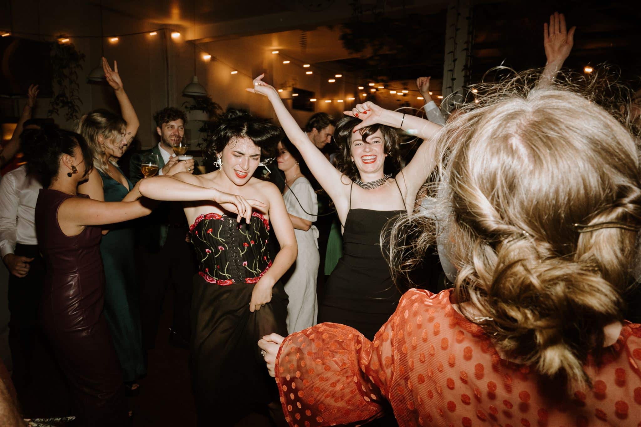 Indie Wedding Dance Floor in Brunswick's Noisy Ritual with DJ Aleks Mac Photographed by Elsa Campbell
